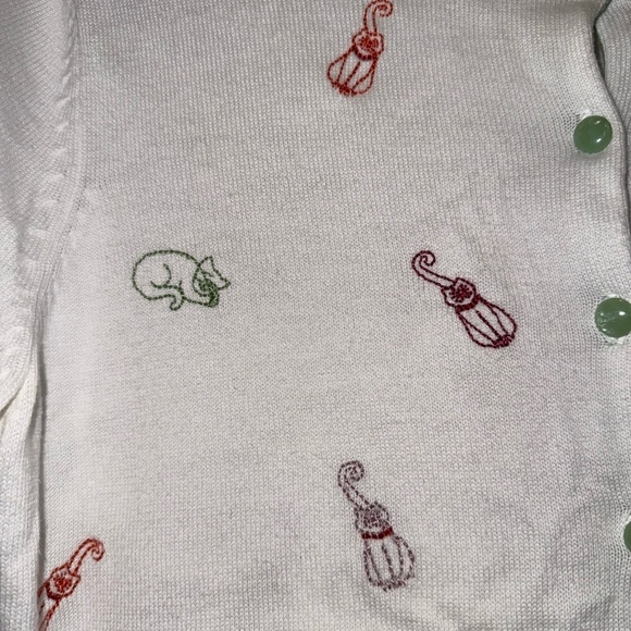 Christopher Banks size small cat sweater - Picture 3 of 4